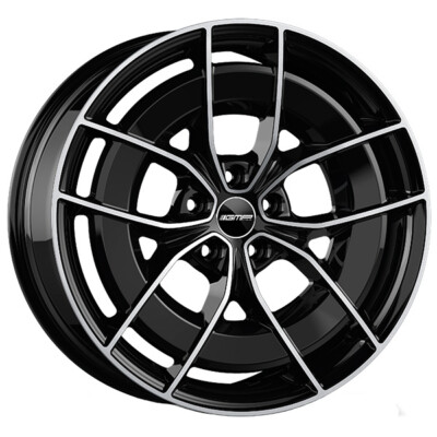 ALUFELGE GMP ENERGIA FUR SMART #1 8.5X19 5X108 BLACK DIAMOND YRU