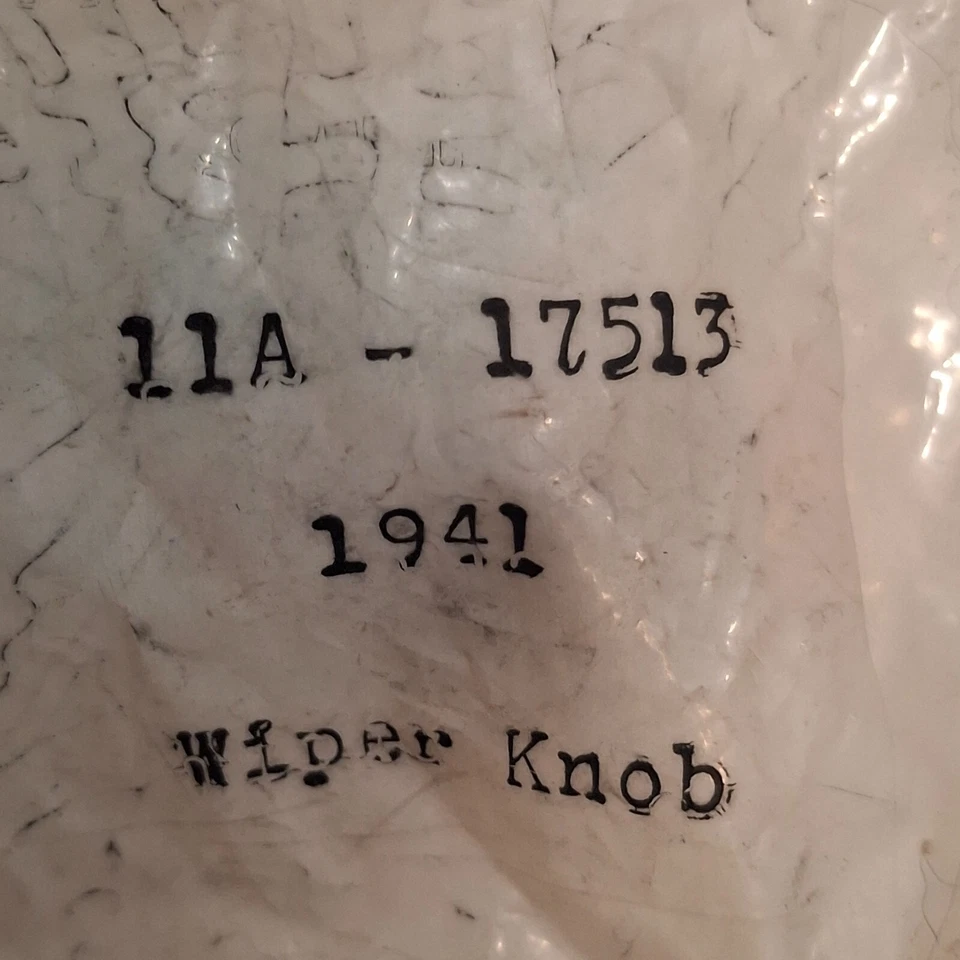 1941 Ford Car Wiper Knob 11A-17513 - Image 3 of 4