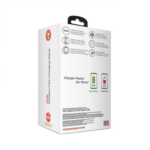 Hypergear 10W Cellphone Wireless Fast Charging Stand - Picture 5 of 7