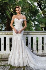Justin Alexander 88123 Sweetheart Neckline Fit and Flare Gown