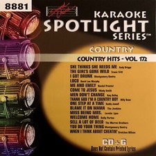 SOUND CHOICE SPOTLIGHT - COUNTRY HITS - VOL 172 - SC8881 - TRAVIS TRITT MORE