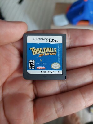 Thrillville: Off the Rails (Nintendo DS, 2007) LOOSE CARTRIDGE