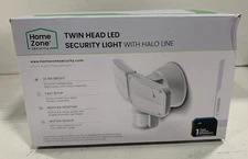 Home Zone ES00929G with Halo Line LED Security Light