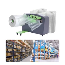 Air Bubble Maker Machine Bags Wrap Air Cushion Films Machine Air Pillow Inflator