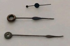 476. 6 SIZE ILLINOIS Set 3 Blue Spade Watch Hands 15.3 mm. Minute Hand 1222548