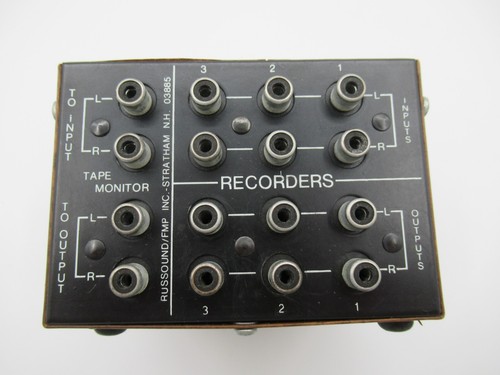 Russound FMP Inc Tape Monitor Switch TMS-1 Vintage HiFi Stereo Accessory "Look" - Picture 4 of 8