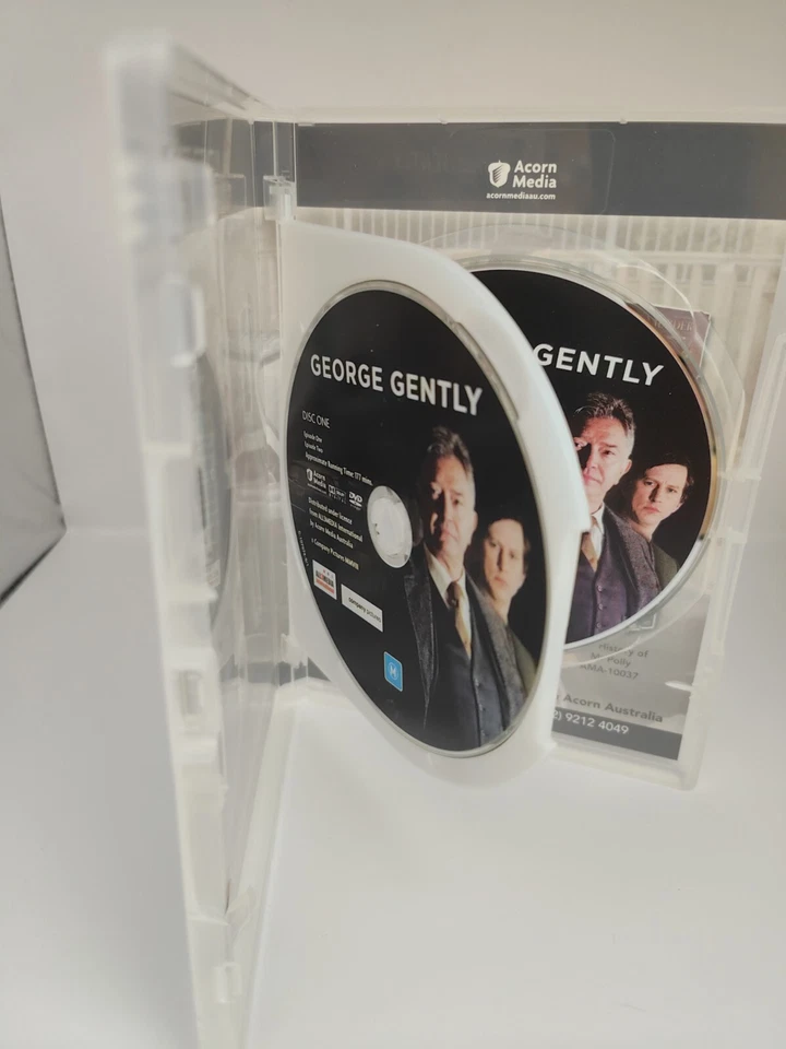 George Gently DVD Series 1 UK Crime police Drama TV R0 2 Disc - VGC Fast Post 4 - Image 3 of 4