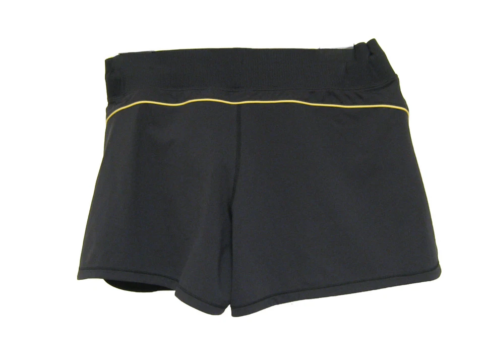 Nuevo Nike NikeFit Damas TENIS FITNESS Pantalones Cortos Talla L Negro Foto 4 de 4