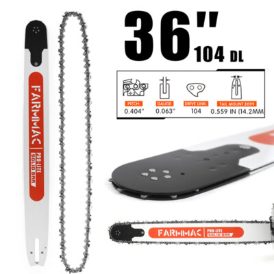 BARRA GUIDA PER Motosega Robusta Per Modelli Stihl Facile Installazione - Foto 9