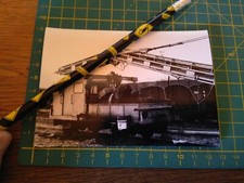 150593 VECCHIA FOTO TRENO BAHN TRAIN FERROVIE NORD O COMUNQUE ZONA MILANO 