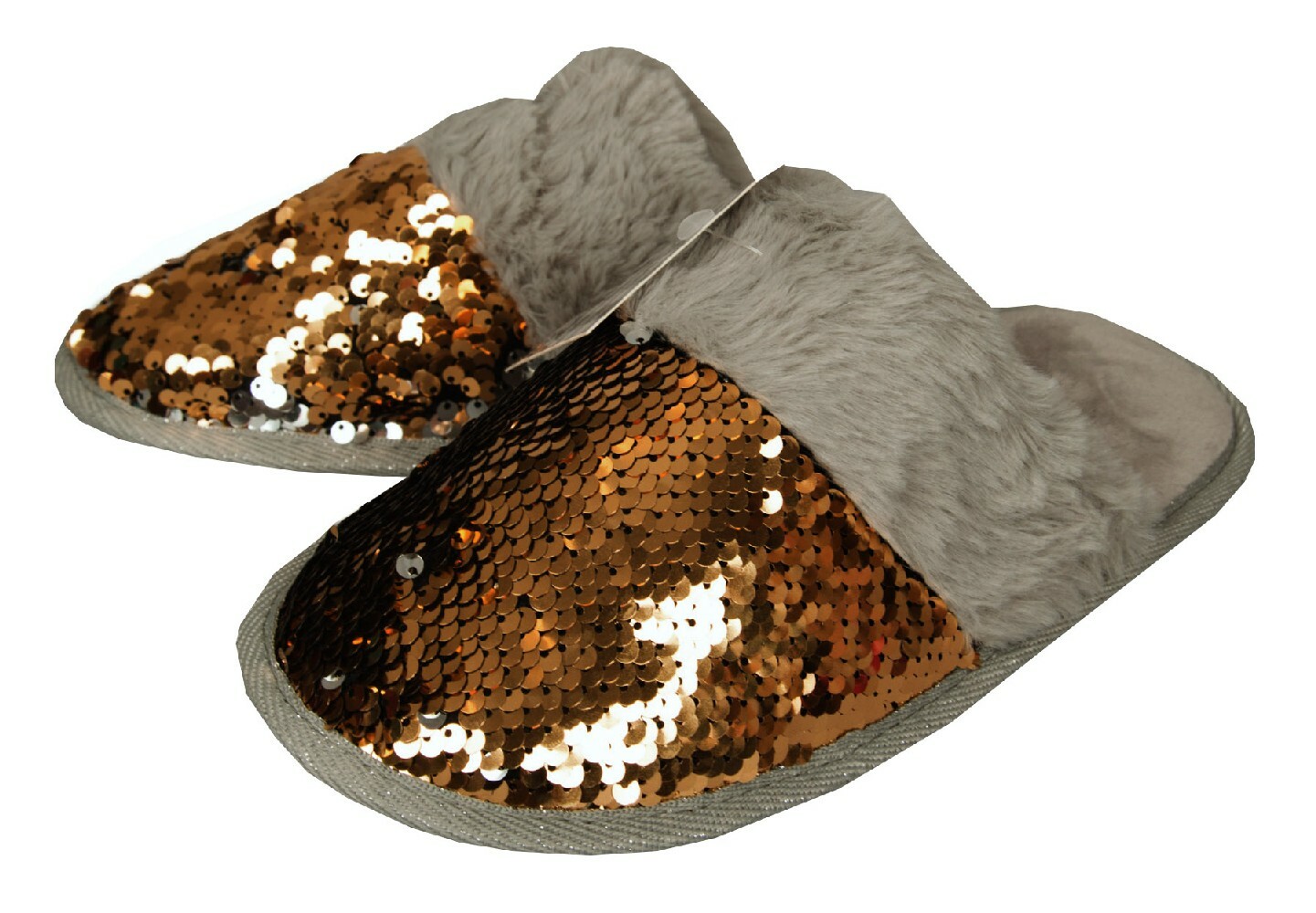 Домашняя одежда SG Pantofola casa donna pelo antiscivolo с пайетками в цвете che cambiano 7890₽