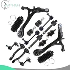 16Pcs Front Sway Bar Tie Rod Link Control Arm Ball Joint For 2007-2008 Acura TL