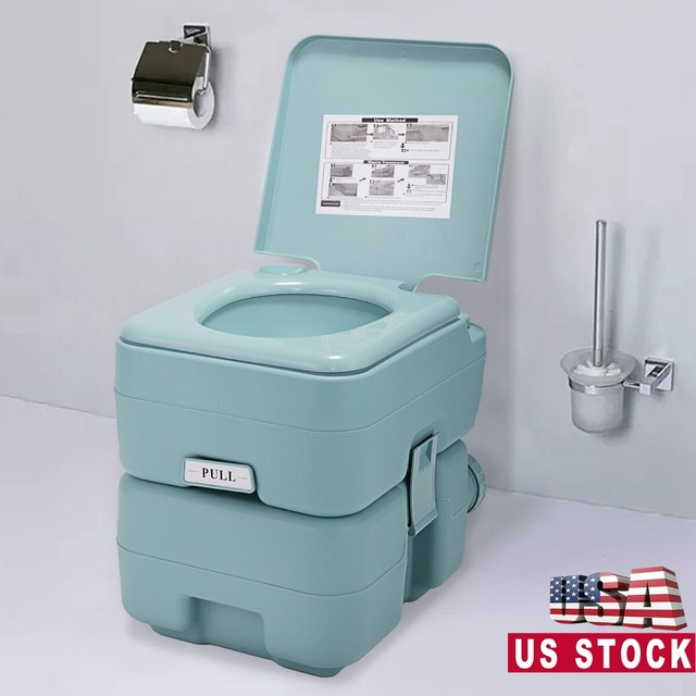 Reliance Products Luggable Loo Portable Lightweight 5 Gallon Toilet