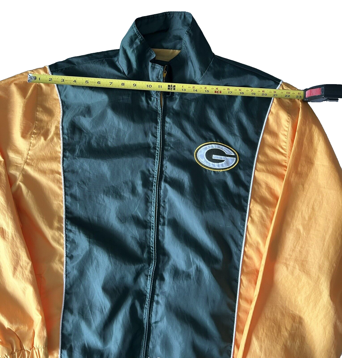 Green Bay Packers NFL G-III Full Zip Windbreaker Jacket Men