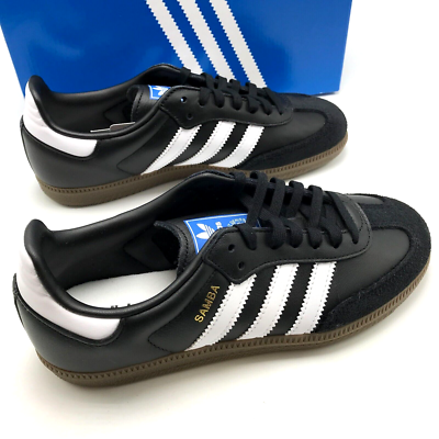 Adidas Originals Samba OG Black White Gum (GS) Youth shoes IE3676