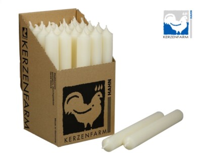 Stick Candle 18cm Solid Coloured Champagne Candle Farm Rooster High Quality Wedding