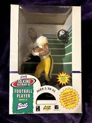 Jerome Bettis Pittsburgh Steelers Figure Figurine Talking Series 2