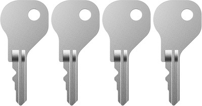 4 Pack 62462 Magna Latch Replacement Keys for Yard, Garden, and Pool Gate Safety