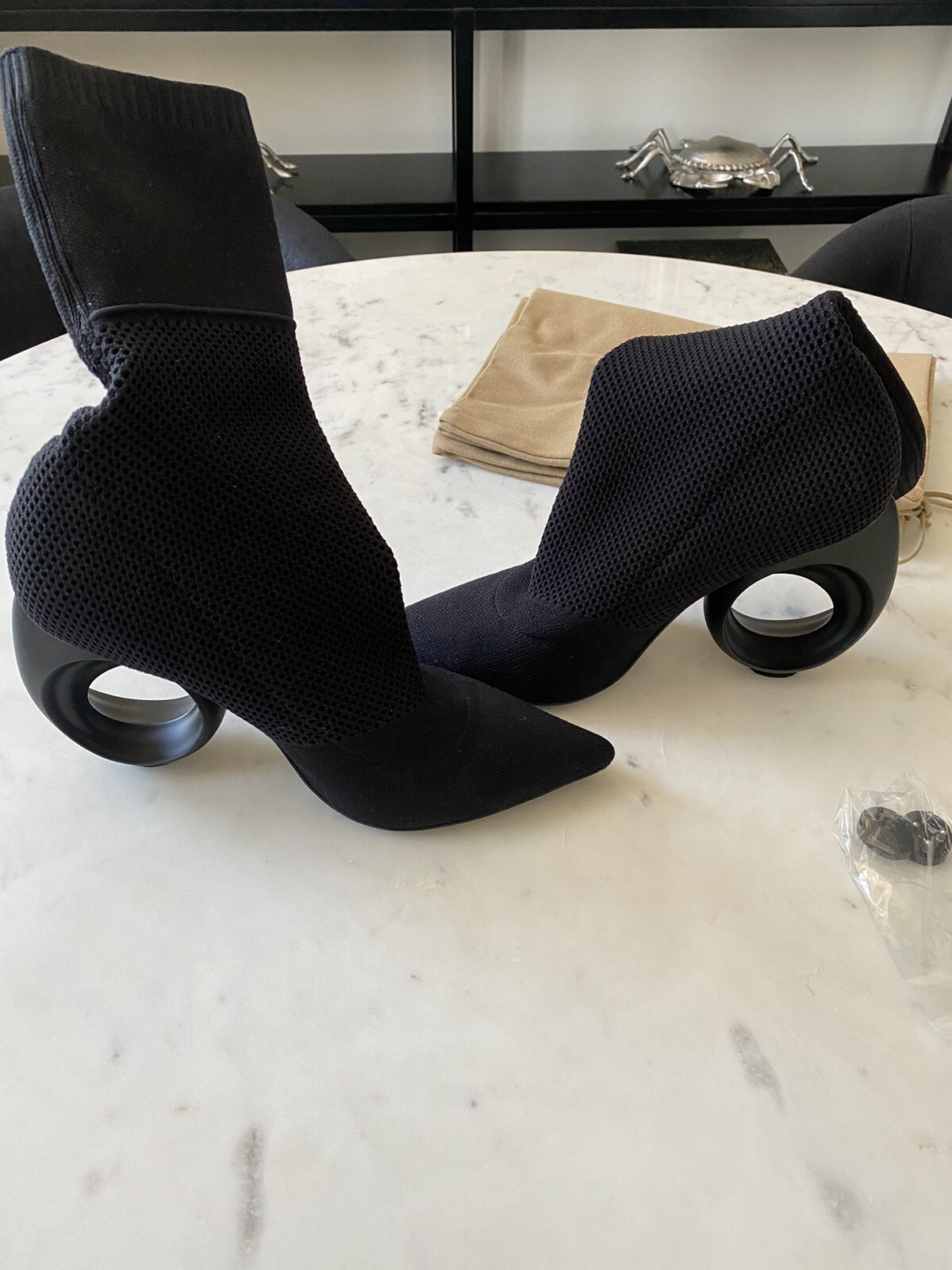 burberry kimberly sock boots