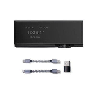 iBasso Black DC07PRO Audio Decoder HiFi DAC Headphone Amplifier 0.96'' OLED