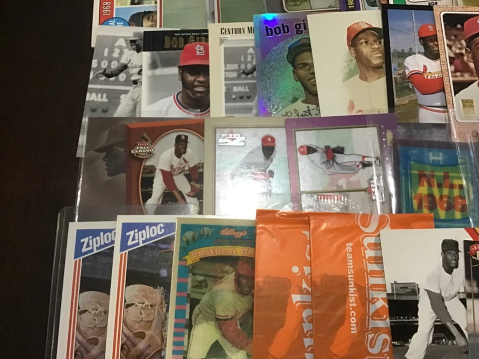 BOB GIBSON Oddball Insert & Regular issue Baseball CARDINALS YOU CHOOSE - Image 3 of 4