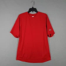 The North Face T Shirt Mens Medium Red Flash Dry Performance Tech Hiking Active