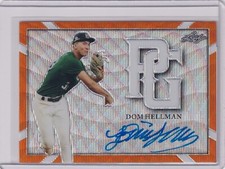 Dom Hellman 2021 Leaf Perfect Game Plate & Proof Autos 1/1