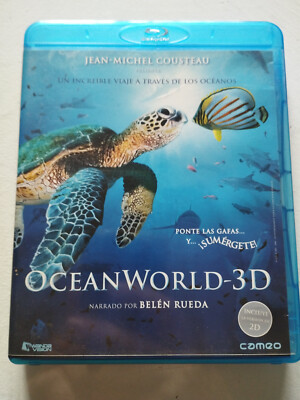 Ocean World 3D belen Radschrauben Jean Michel Cousteau - Blu-Ray Spain English
