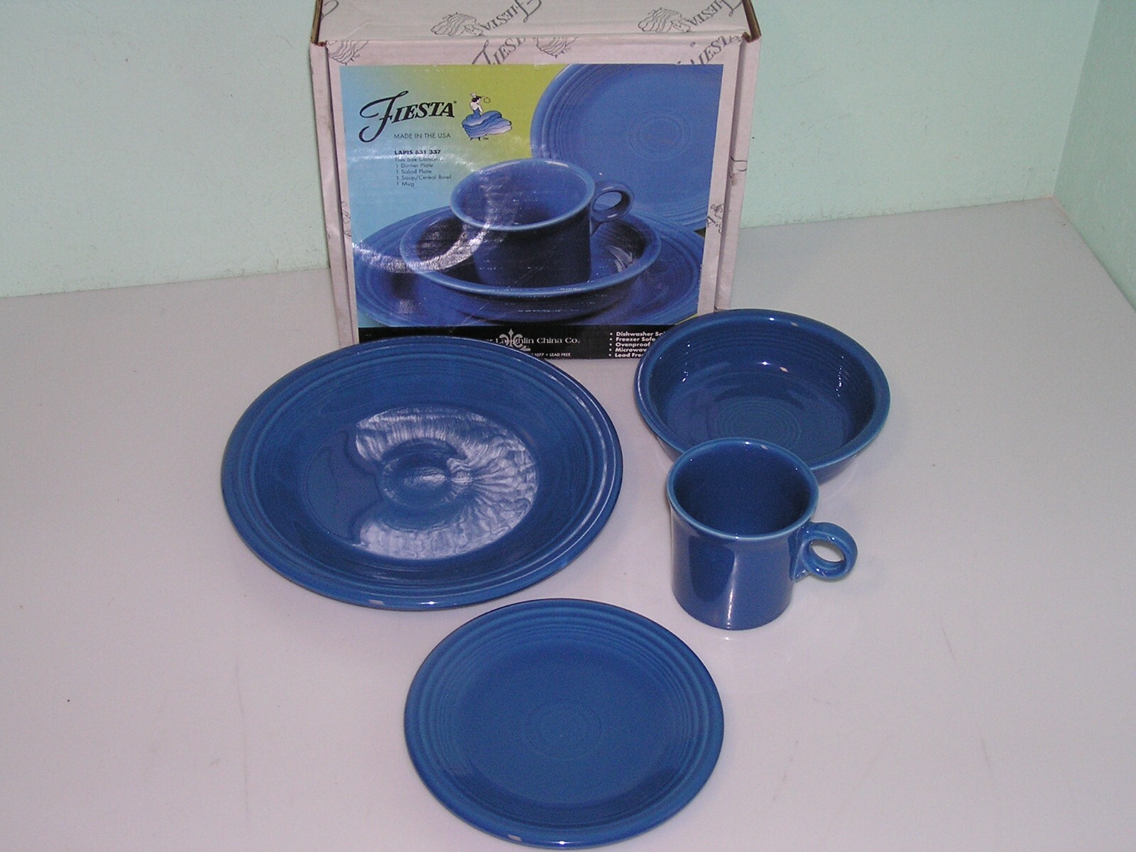 Ting&nbsp; Fiestaware Homer Laughlin 831 337