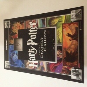 Harry Potter The Deathly Hollows 07 Poster Book Dvd Bluray Walmart Promo New Ebay