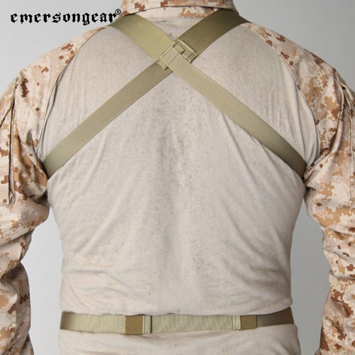 EMERSONGEAR MP7 Tactical Chest Rig W/ Magazine Pouch Mag Bag Molle Plate Carrier - Picture 21 of 38