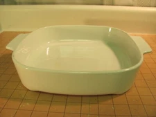 Corning Ware MW-A-10 Microwave Browning Dish (#667) White EXC