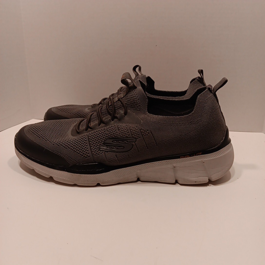 SAOLA Scarpe da corsa Skechers Elasticizzate Fit 56256 Antracite Sneakers Uomo Taglia 13