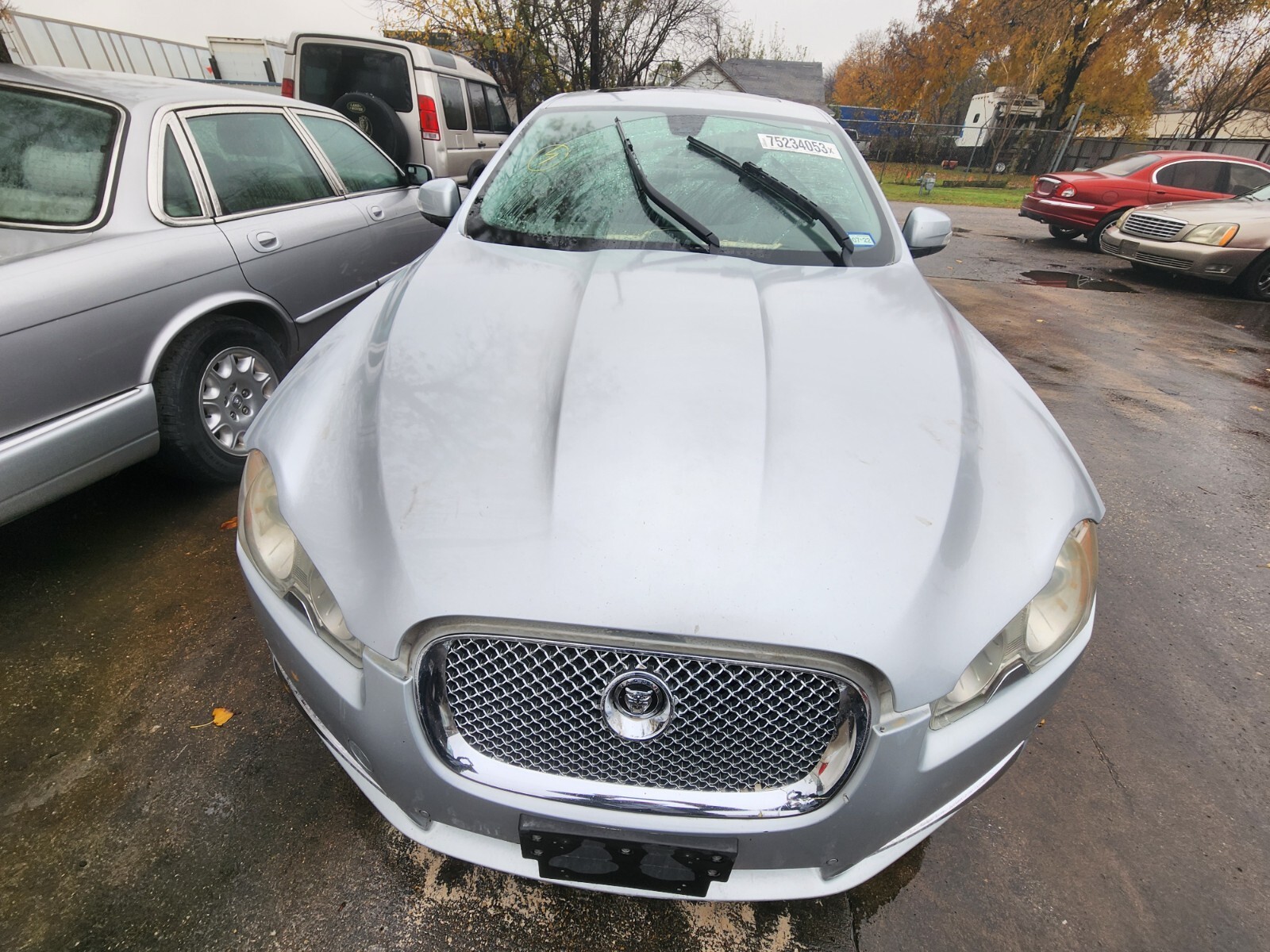 2009 2010 2011 JAGUAR XF HOOD SILVER | eBay