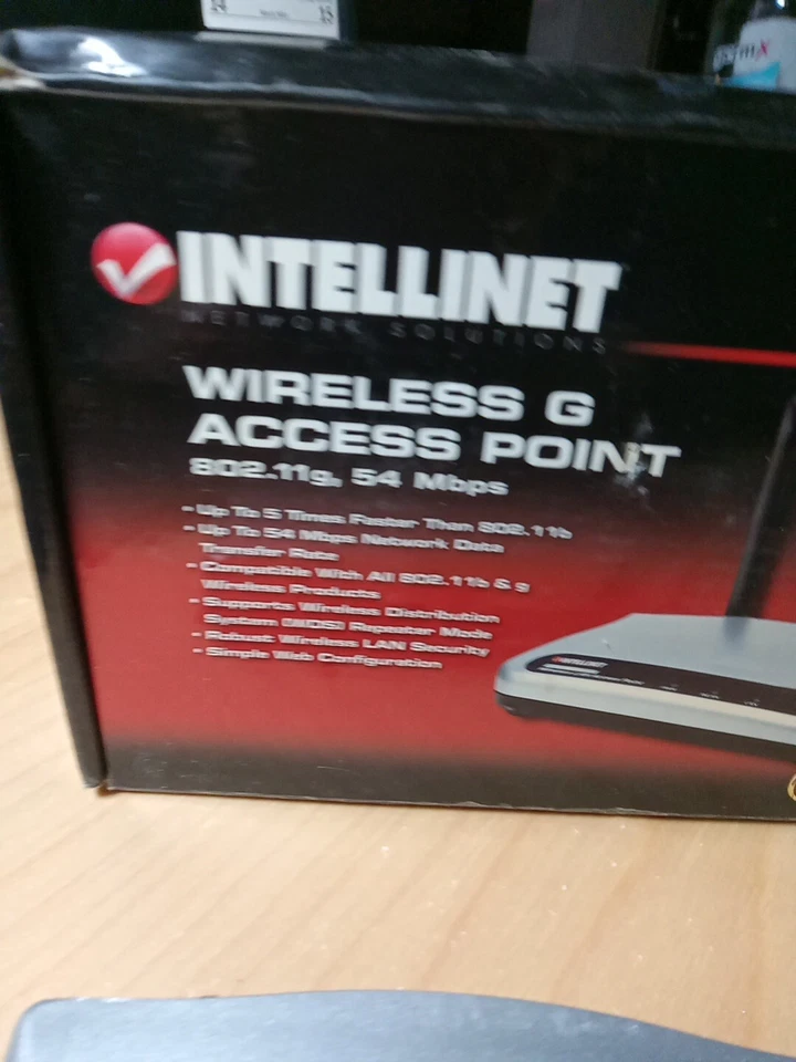 Intelligent Network Solutions Wireless G Access Point 802.11g, 54 Mbps  - Image 3 of 4