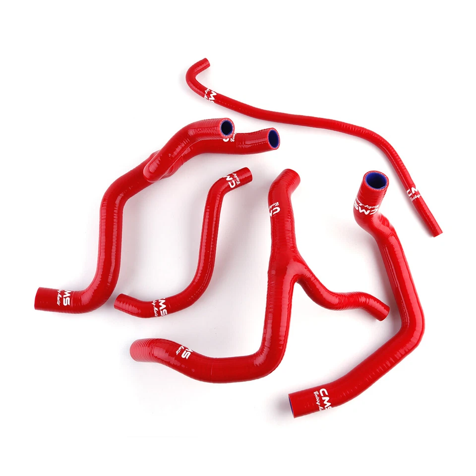 Manguera de radiador de silicona roja Fireblade para Honda CBR 1000 RR CBR 1000RR 2008-2011 Foto 2 de 4