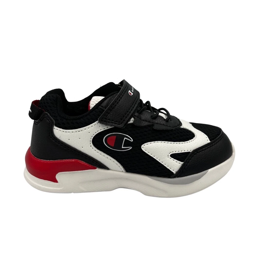 Champion Kids Boys Fast Rebound Ps Low Cut Sneaker Shoes Black S32769 KK002
