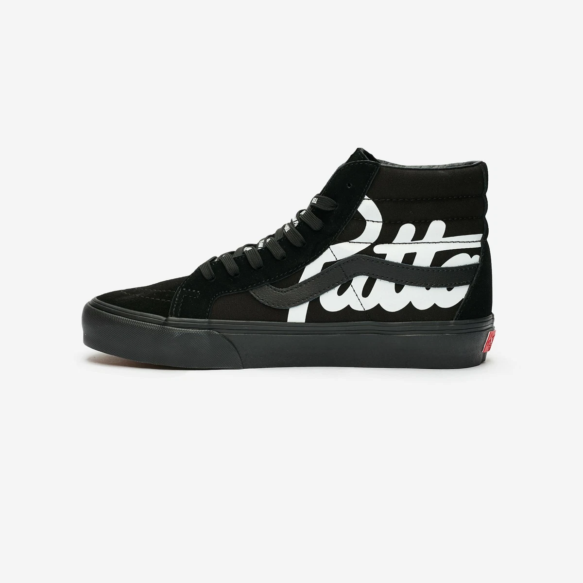 Vans Vault x Patta Sk8 Hi Reissue VLT LX Black Shoes VN0A4BVH5X01