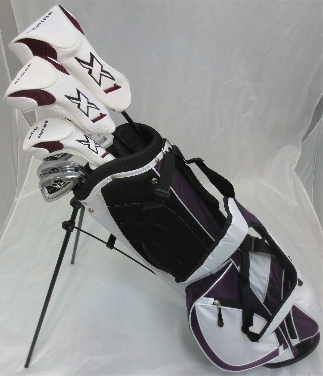 Set Driver Wood Hybrid Irons Putter Ladies Clubs & Bag