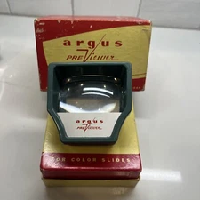 Vintage Argus PreViewer for Color Slides in Original Box