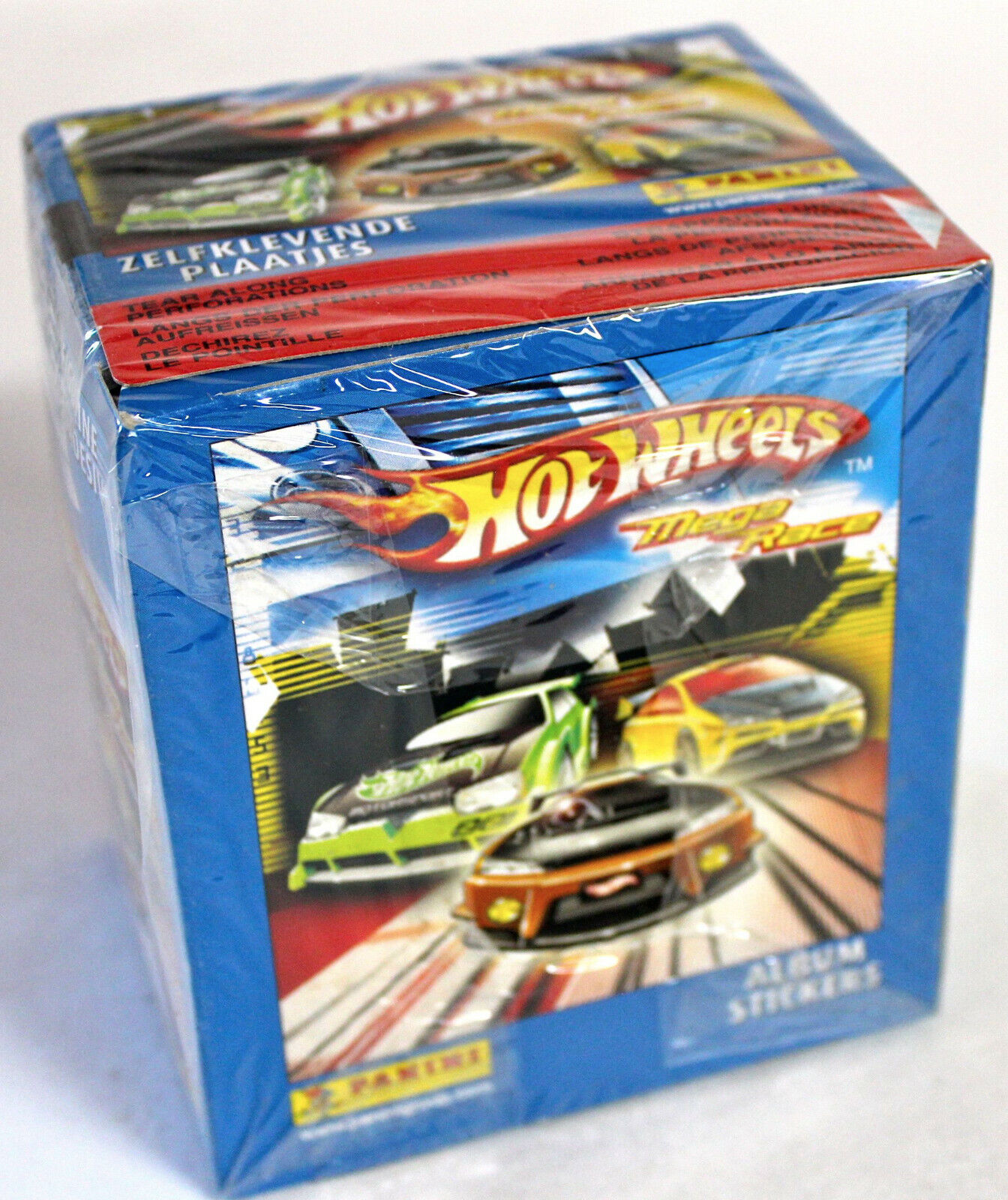 Panini Sticker Hot Wheels Mega Race 2005 Empty Album Spanish