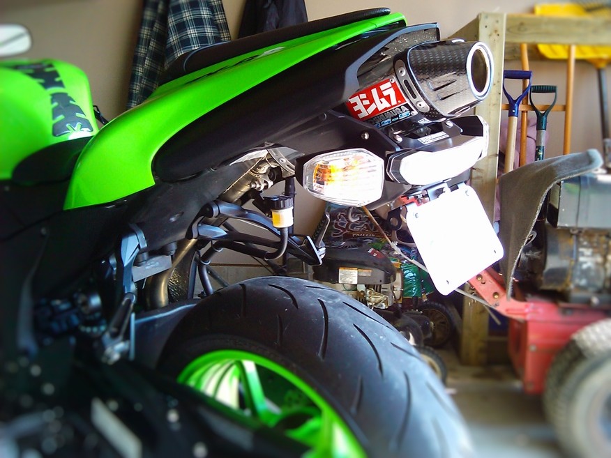 Fender Eliminator Tail Tidy 2007 2008 Kawasaki Ninja ZX6R ZX 6R 07 08