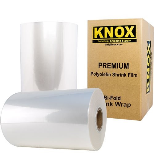 Knox Brand - 14" 75 Gauge Polyolefin Shrink Film Heat Wrap POF Centerfold 350...