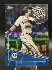 2022 Topps Series 1 2021's Greatest Hits Blue Mike Yastrzemski #21GH-15