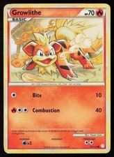 Growlithe 65/123 HeartGold SoulSilver Common Normal LP on eBay