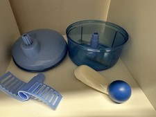 Tupperware * K&uuml;chenmaschine Quick-Chef 2 * blau