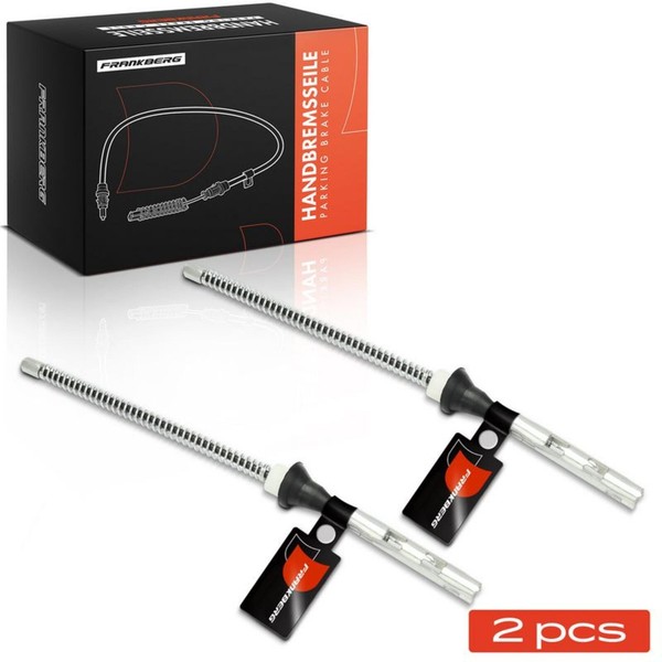 Frankberg 2X Handbremsseile L+R Passend FüR Ford Focus Mazda 2 Trommelbremse-image