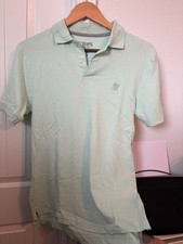 Chaps NWT Men's Natural Stretch Short Sleeve Polo Shirt Mint Small NWT