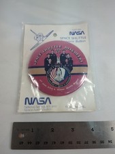 VTG New in Package NASA Space Shuttle Discovery STS60 Souvenir Pin Button