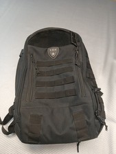 TBG Tactical Baby Gear Black Day Pack Diaper Bag Backpack Built In Changing Mat